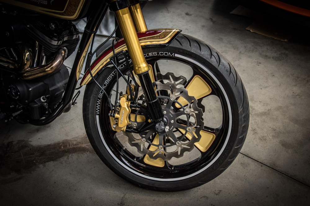 Komponen rem sepeda motor dan brake hose otomotif